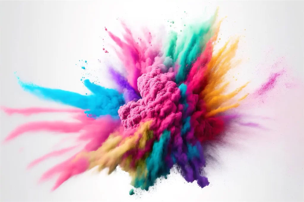 Várias cores em inglês English colors