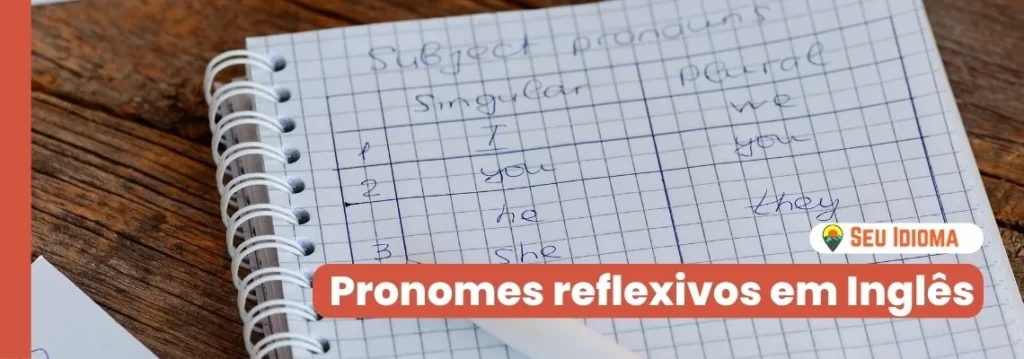 Pronomes reflexivos em inglês