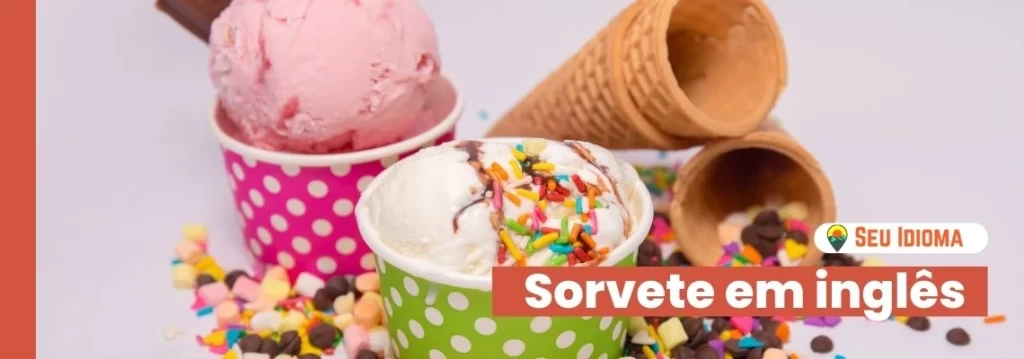 Sorvetes em inglês