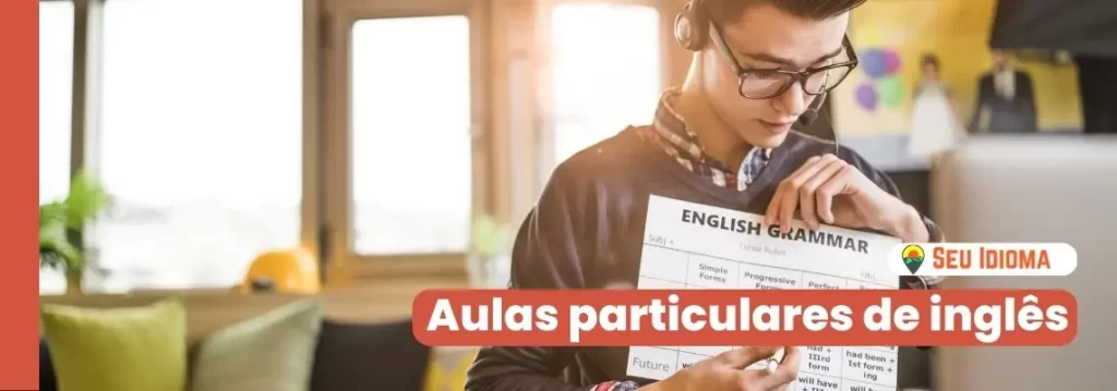 Vantagens das aulas particulares de inglês
